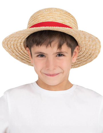 Pălărie de paie rege a pirațiilor pentru copii