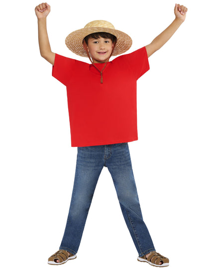 Pălărie de pirat Luffy One Piece pentru copii