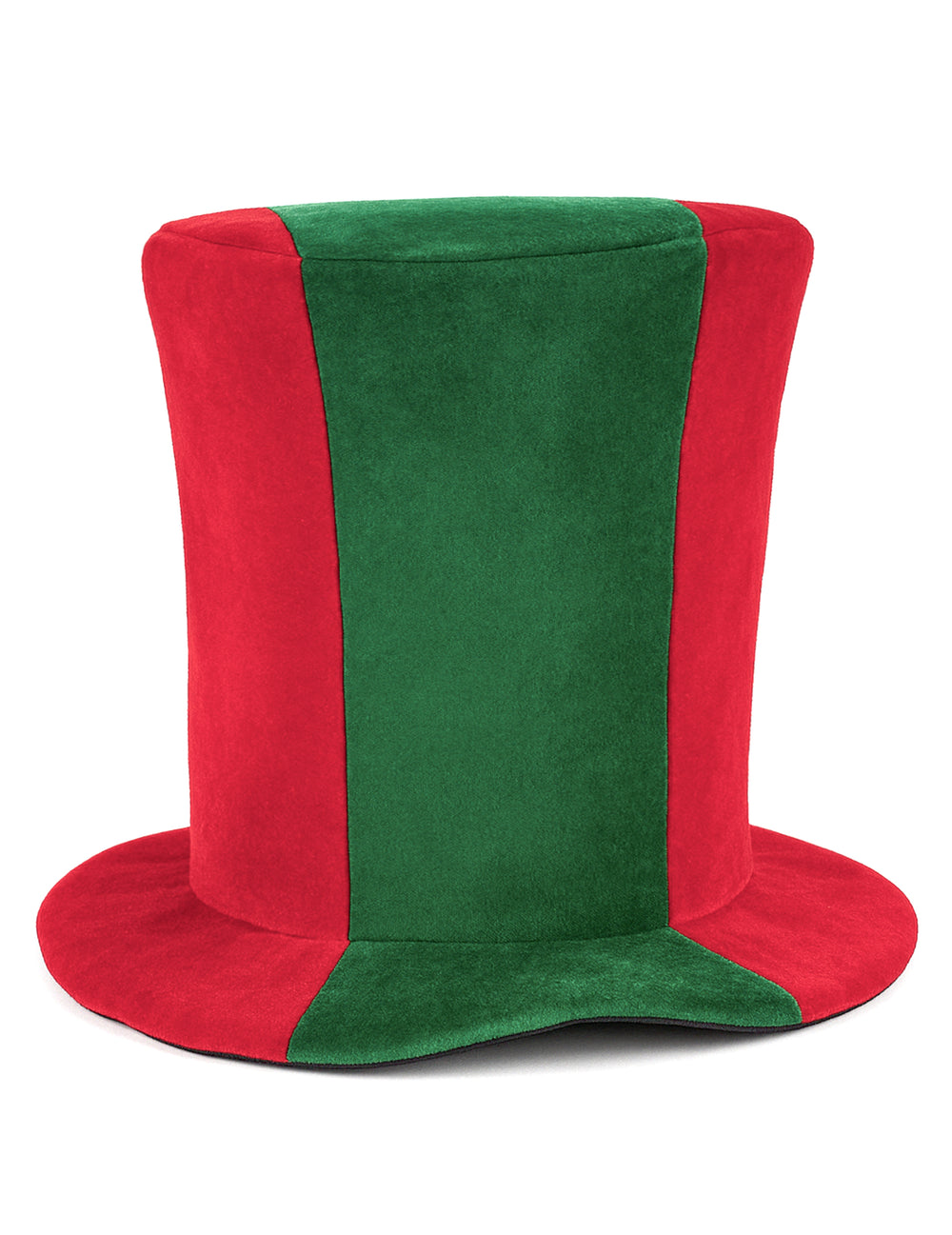 Vue de face du chapeau haut de forme supporter Portugal