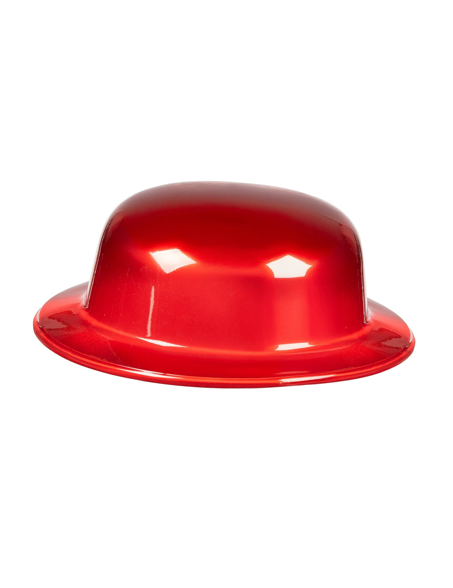 Pălărie bowler roșie aprinsă