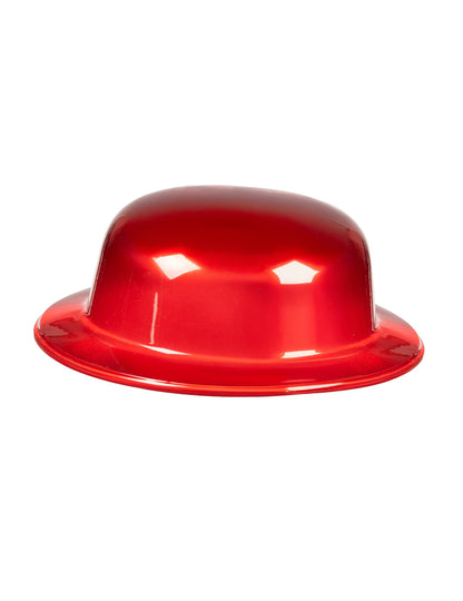 Pălărie bowler roșie aprinsă