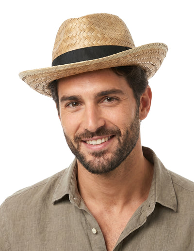Chapeau Panama en paille adulte