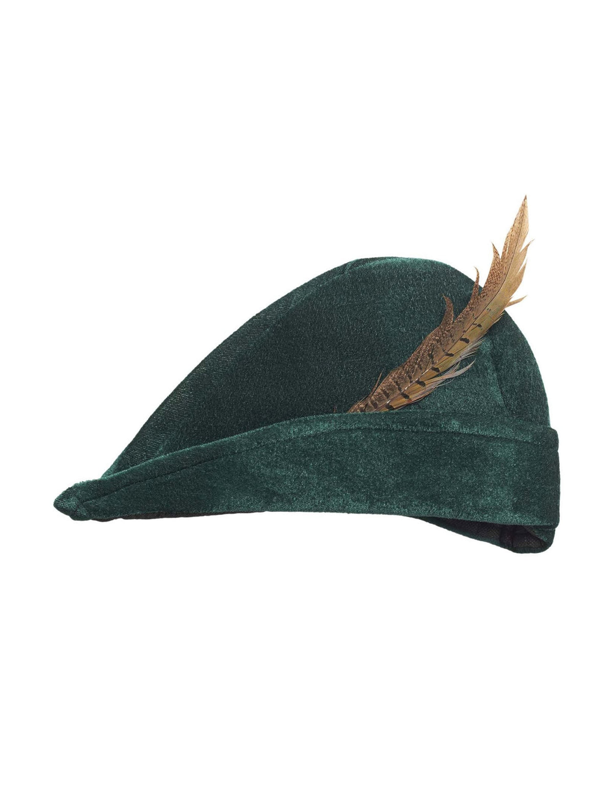 Vue de profil du chapeau prince des voleurs pour adulte