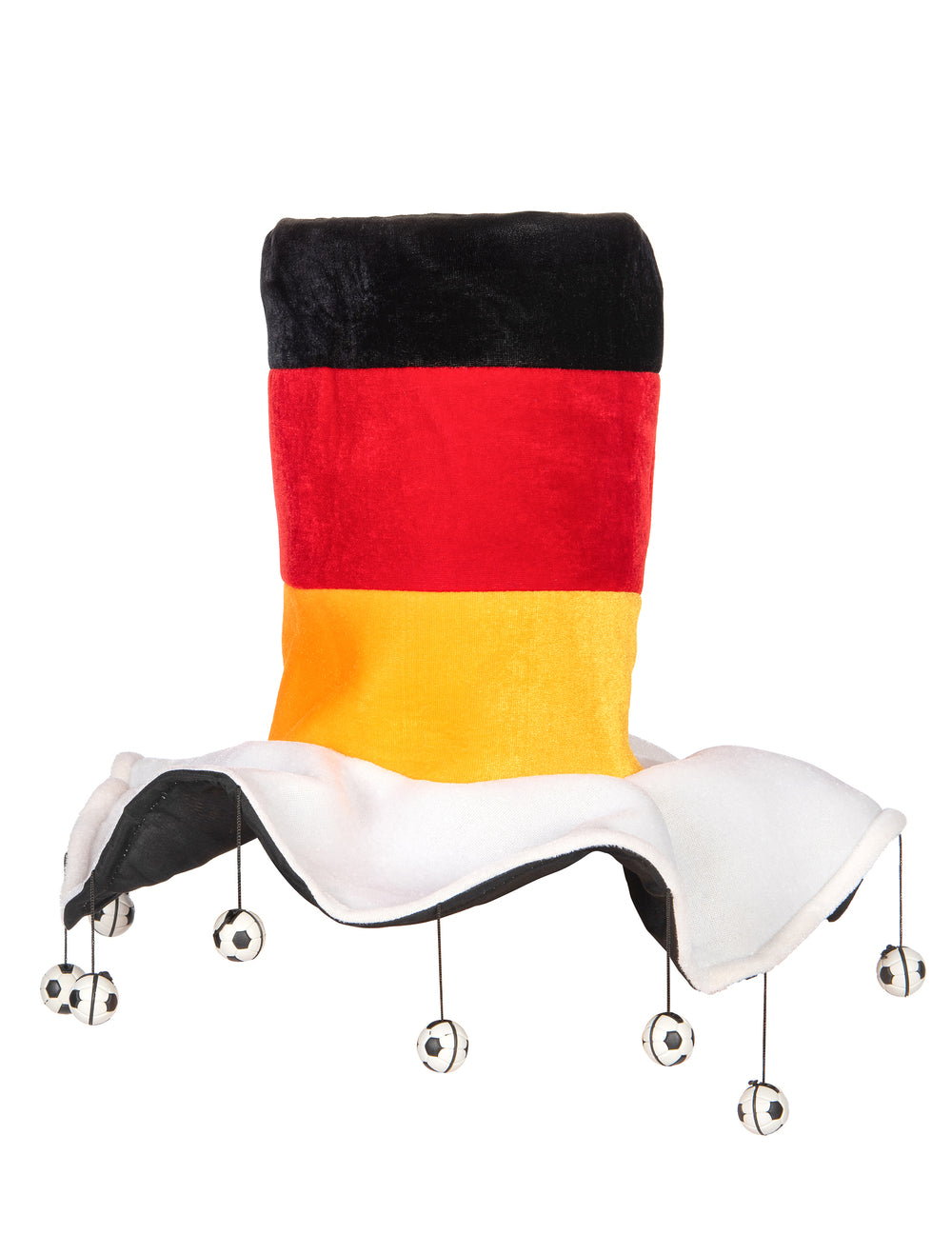 Vue de profil du chapeau de supporter allemand