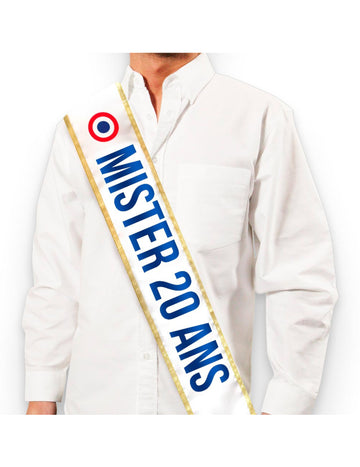 Eșarfă Mister Tricolor 20 inghinal