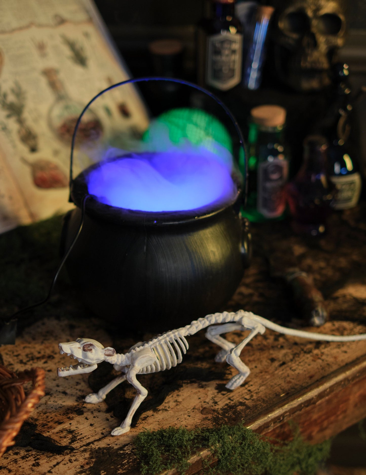 Halloween Witch Cauldron 18 cm