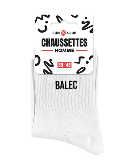 Șosete albe pentru bărbați Balec