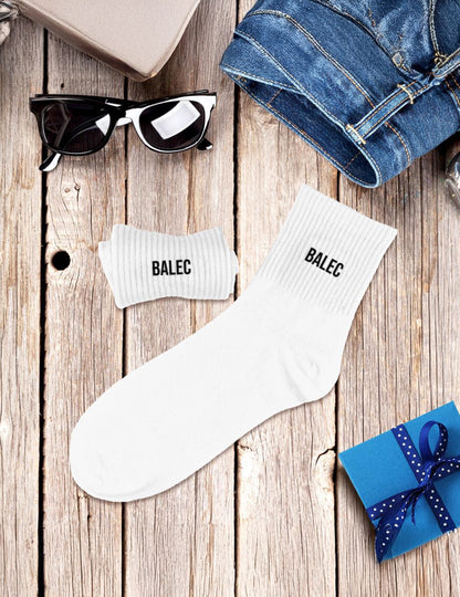 Șosete albe pentru bărbați Balec
