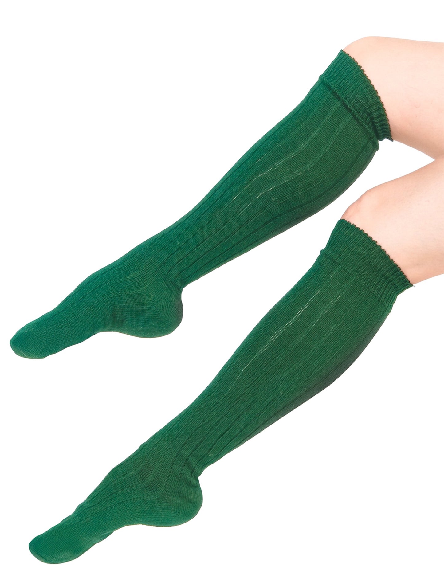 Șosete verzi lungi de 53 cm adult