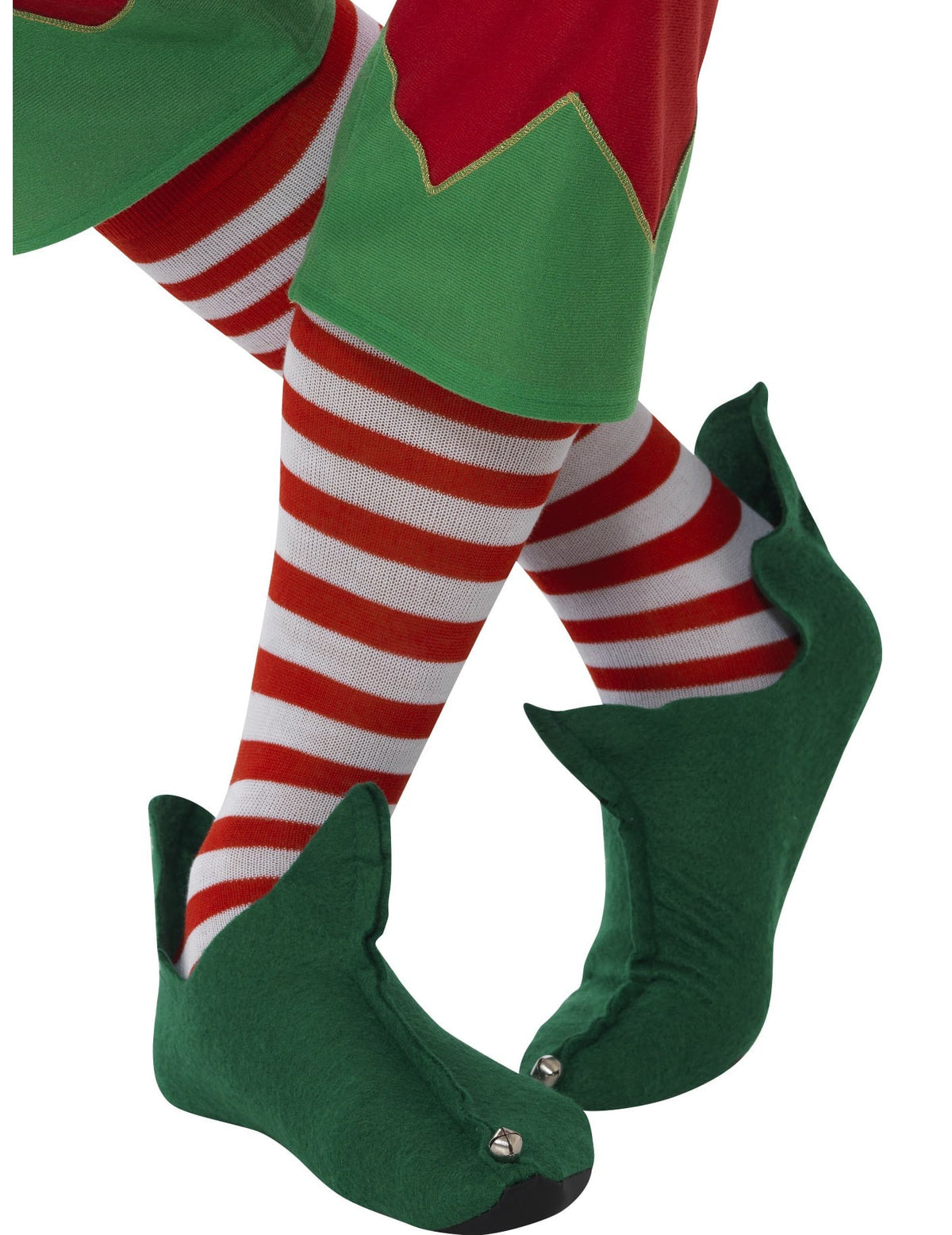 Chaussettes rayées pour adulte rouges et blanches