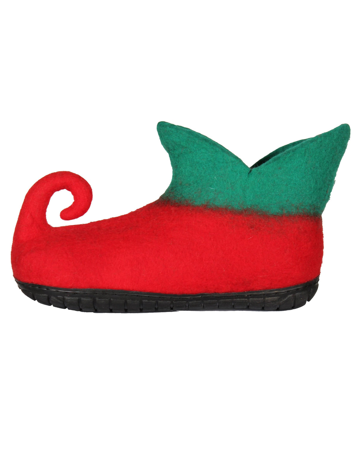 Vue de profil des chaussures d'elfe de luxe