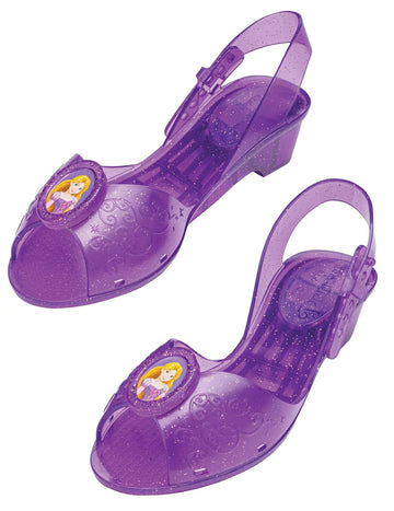 Pantofi prințesă purpuriu pentru copii