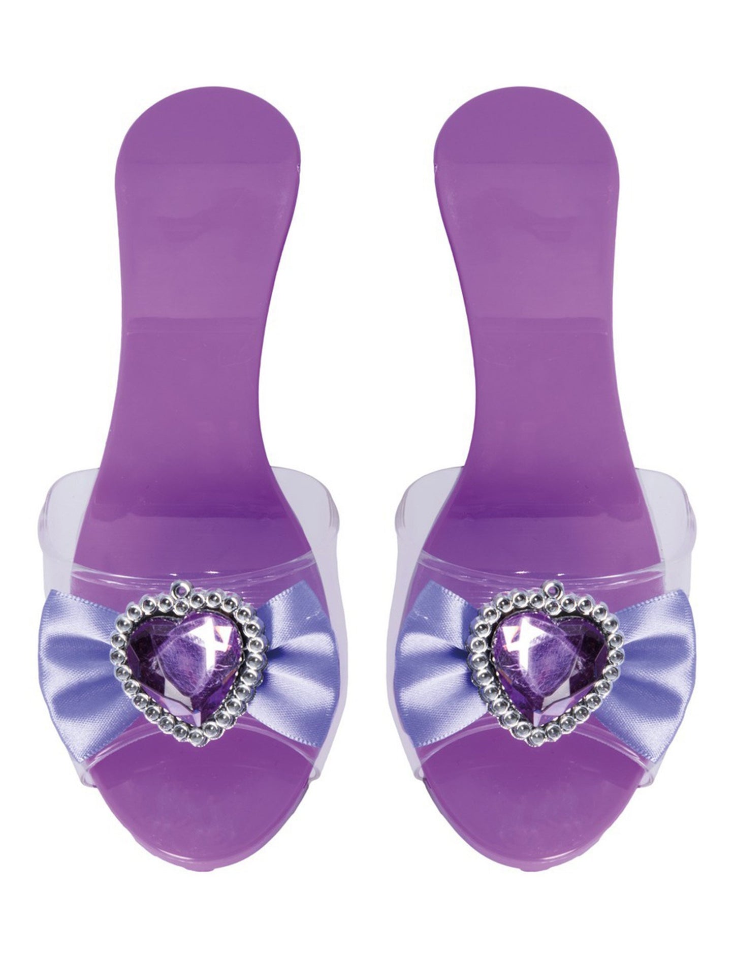 Pantofi de prințesă mov pentru copii 