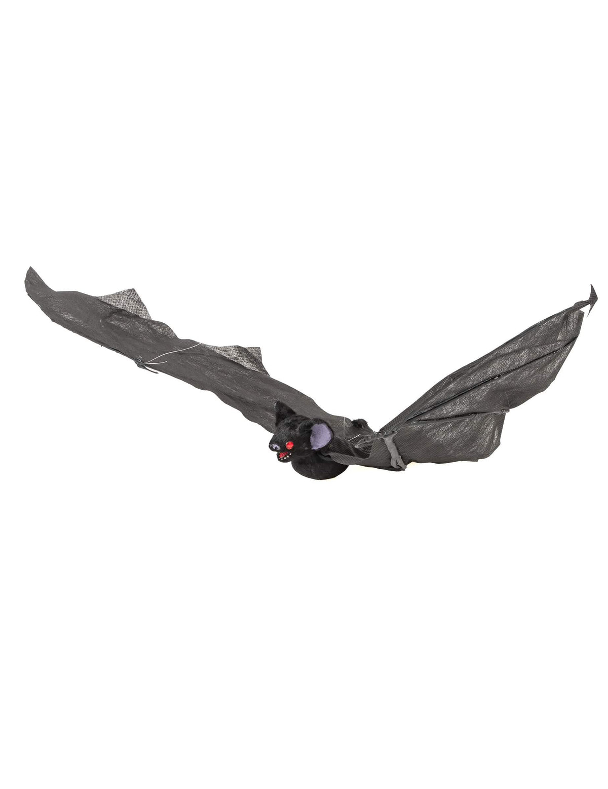 Vedere laterală a liliacului zburător de halloween pentru decorare