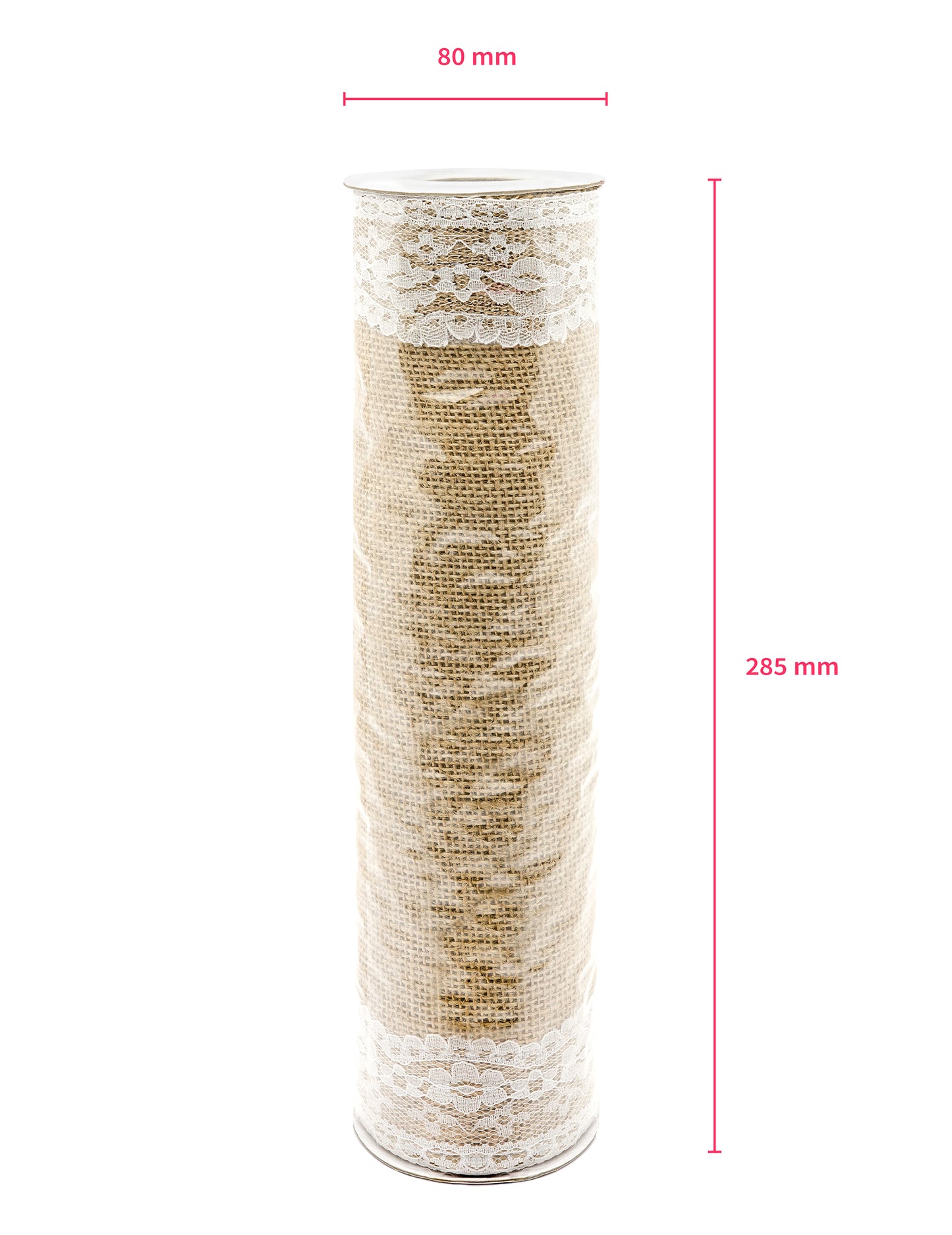 Tabel de iută granițe de tabel 28 cm x 2,75 m
