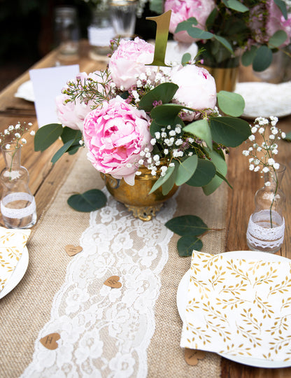 JUT Table Table Center Lace 28 cm x 2,75 m