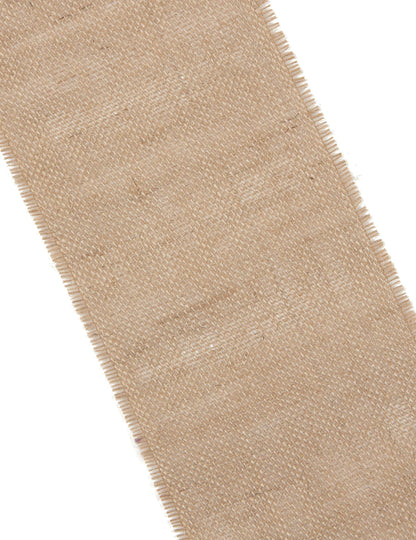 Traversă de masă din pânză de sac 15 cm x 5 m decorațiuni naturale