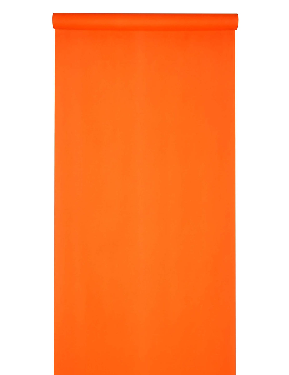 Chemin de table en intissé haute qualité orange 40 cm x 4,8 m
