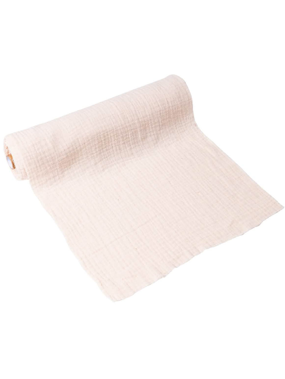 Față de masă din tifon de bumbac pentru decor, crem natural