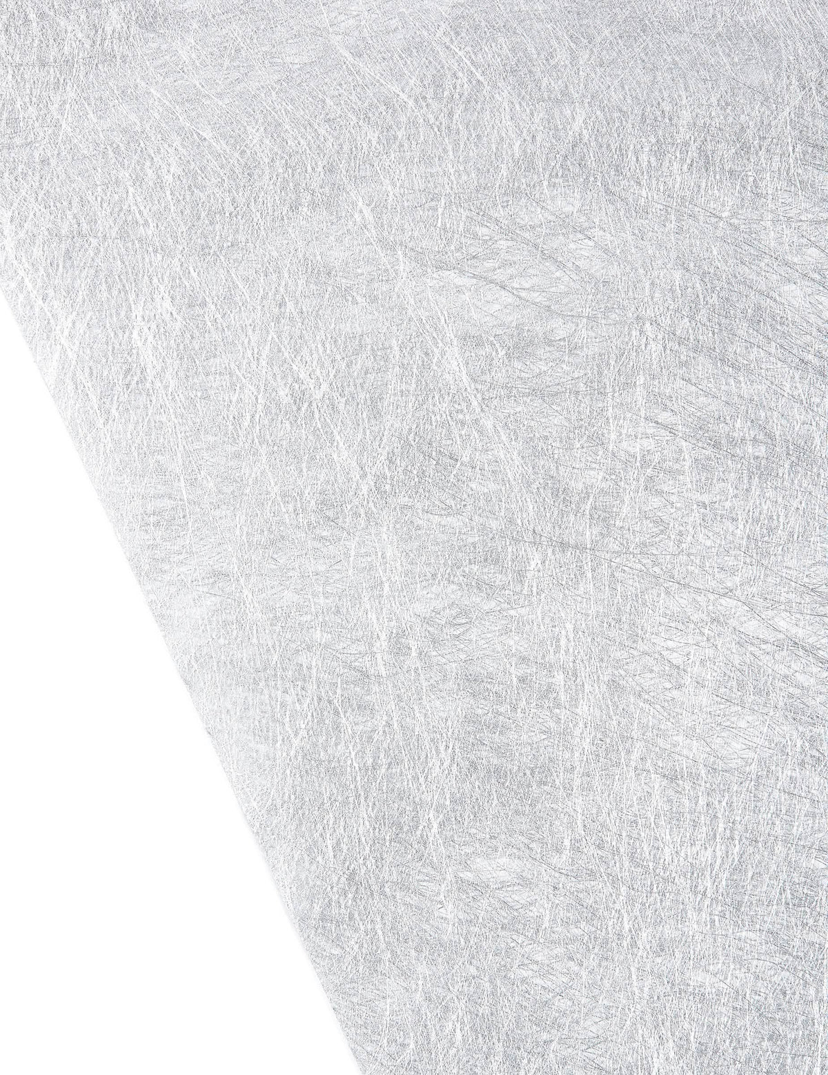 Gros plan sur la texture du chemin de table intissé métallisé pour fête