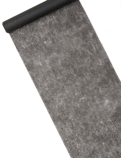 Runner de masă neagră nestalant 29 cm x 10 m