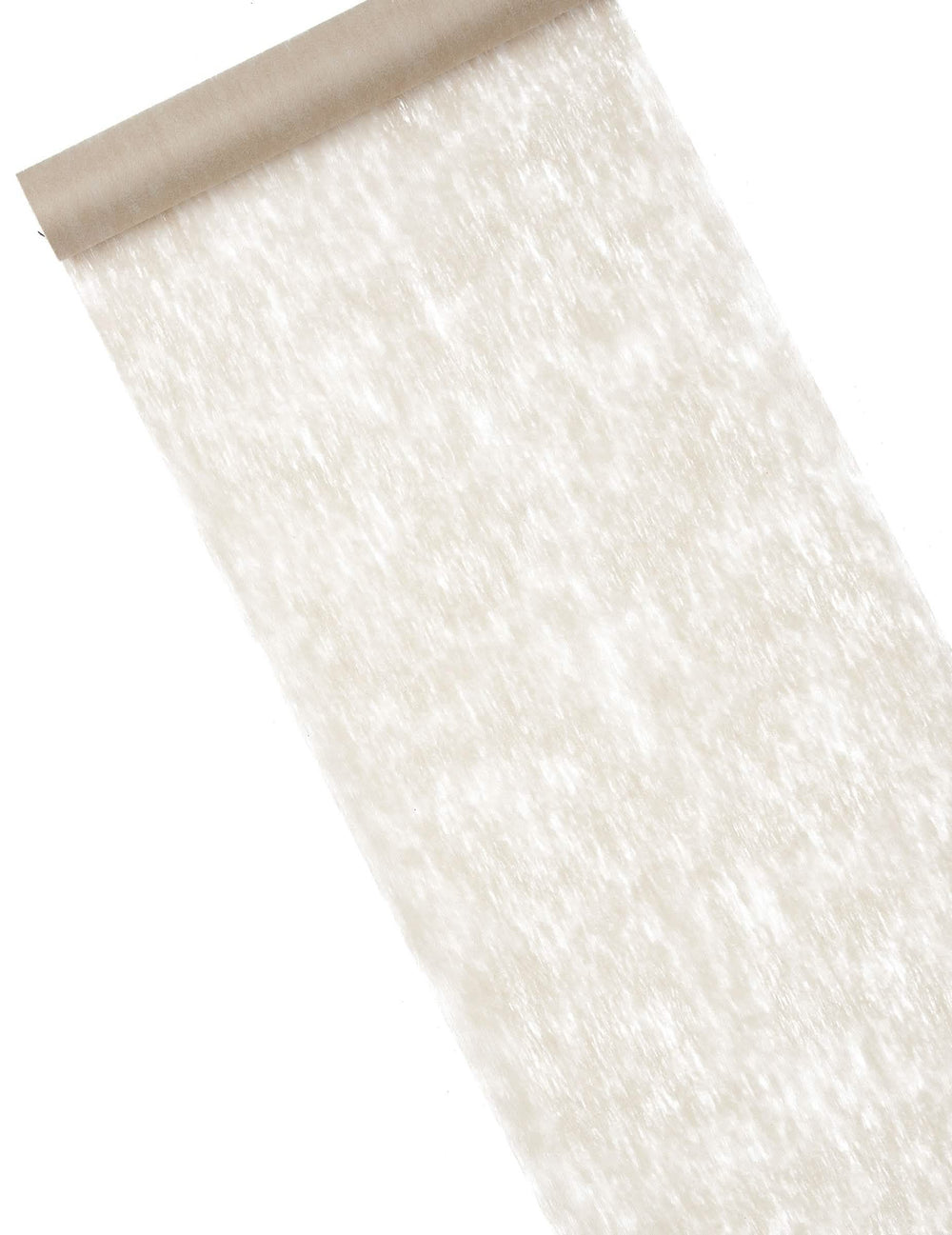 Alei de masă nețesut pentru petrecere, culoare taupe, efect transparent