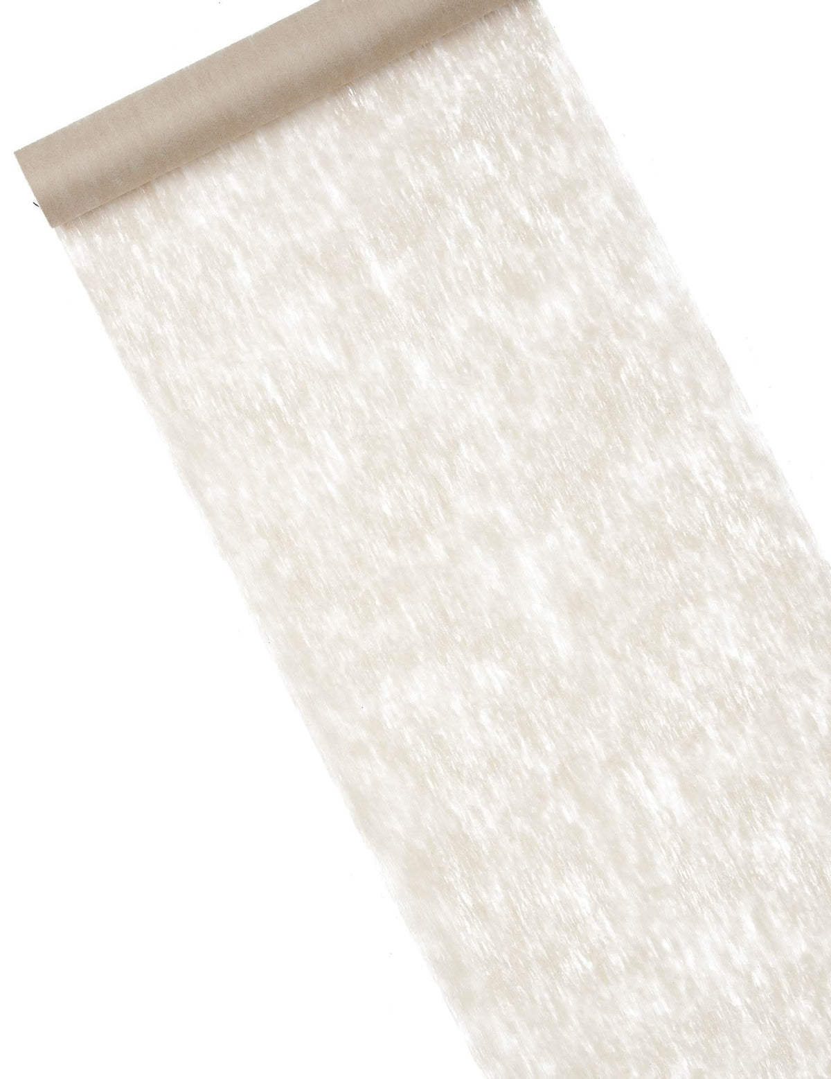 Alei de masă nețesut pentru petrecere, culoare taupe, efect transparent