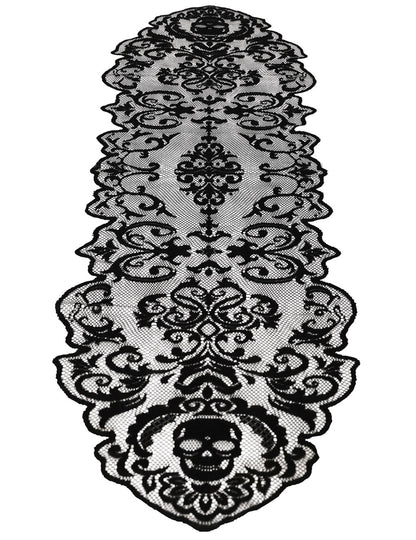Masă de casă bântuită în dantelă 180 x 60 cm