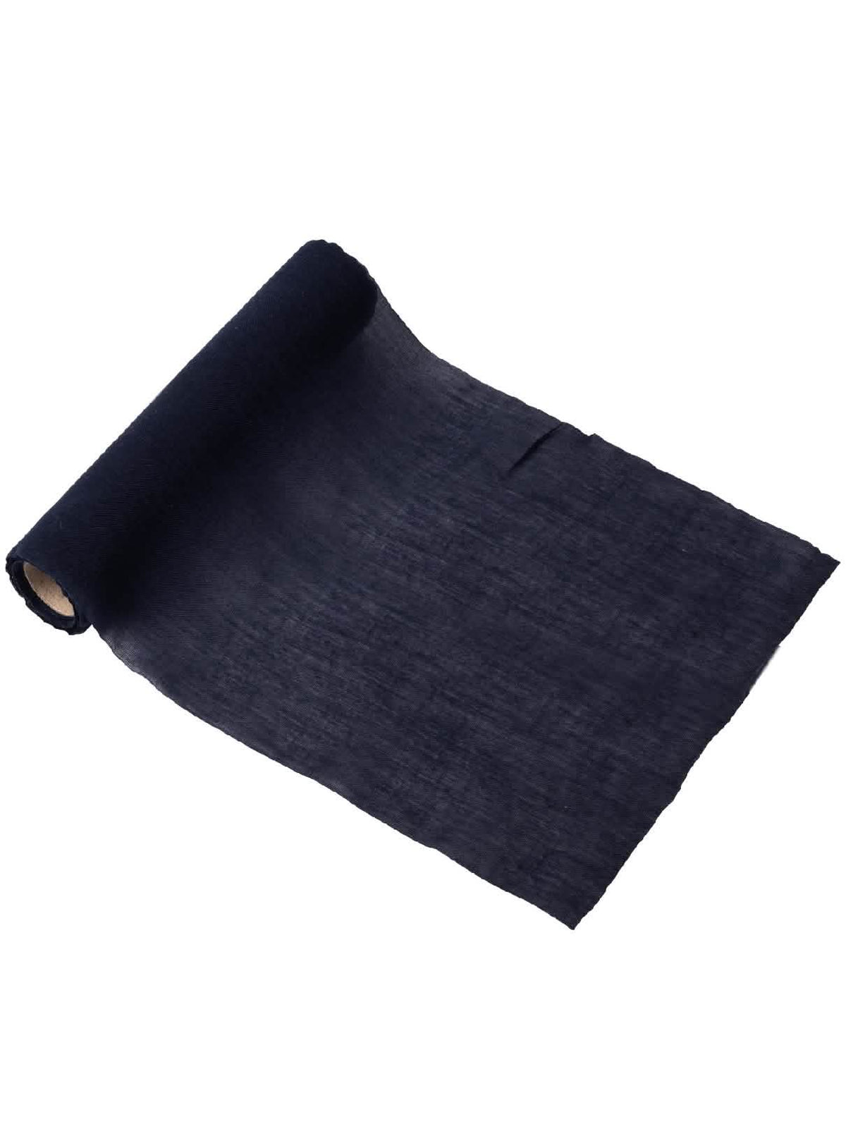 Față de masă din muselină bleumarin 28 cm 5m x decorațiuni de nuntă
