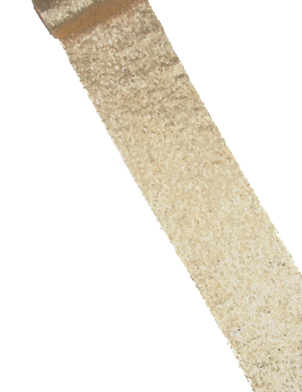 Chemin de table sequins pour mariage et anniversaire champagne