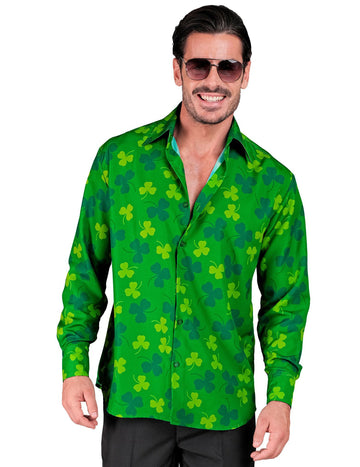 Cămașă cu mânecă lungă Clover Saint Patrick Man