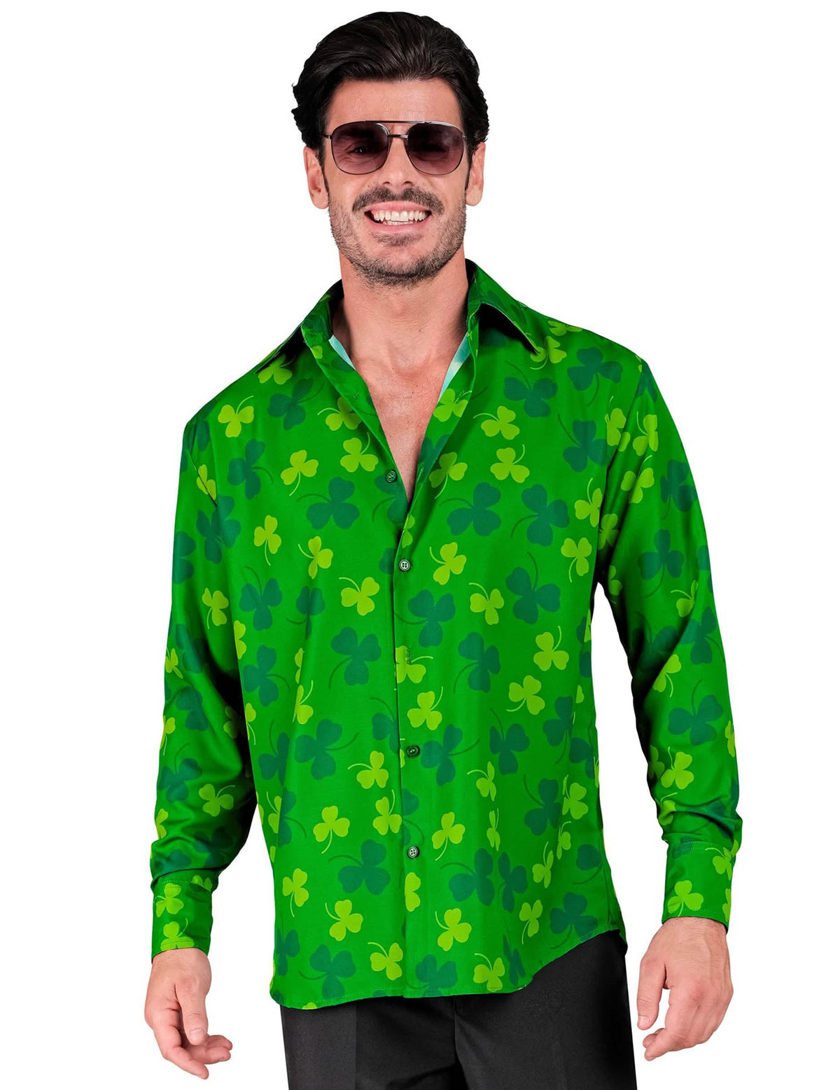 Cămașă cu mânecă lungă Clover Saint Patrick Man