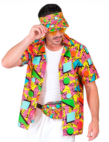 Cămașă modelată multicolor pentru adulți