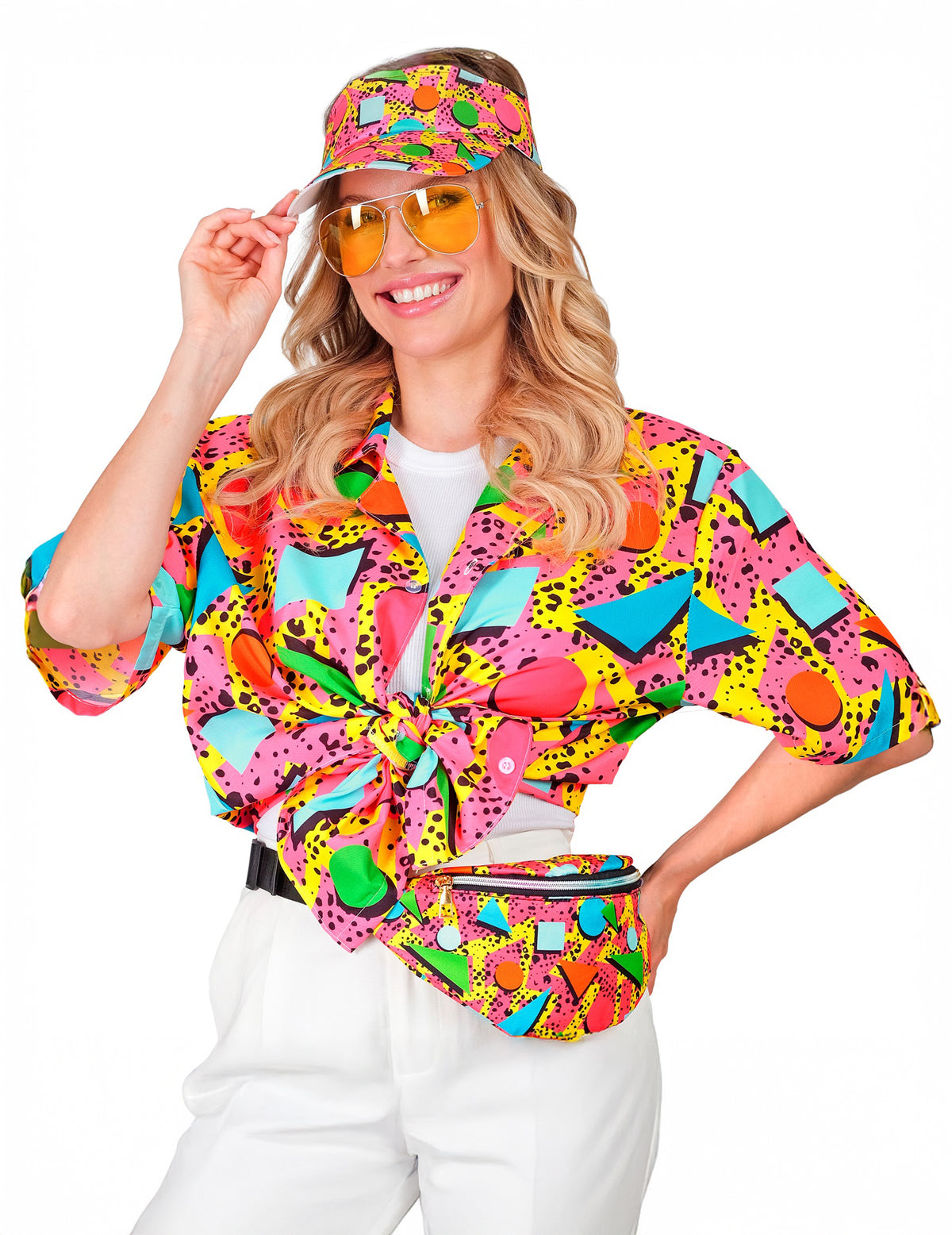 Cămașă modelată multicolor pentru adulți