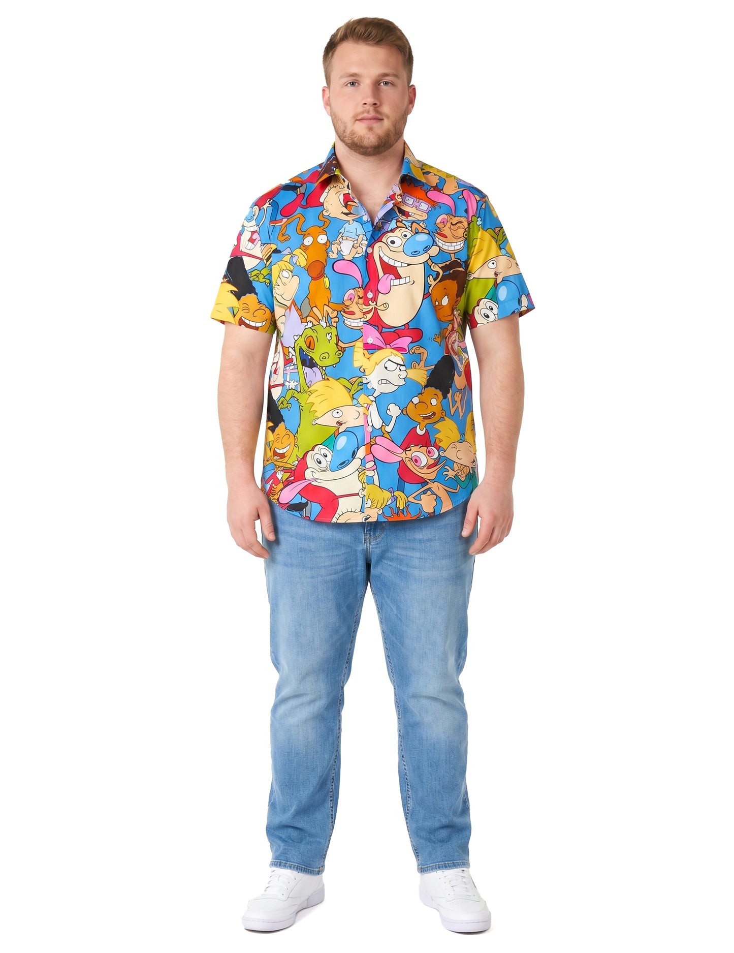 Tricou pentru adulți cu desene animate Nickelodeon™ anii '90, Opposuits™
