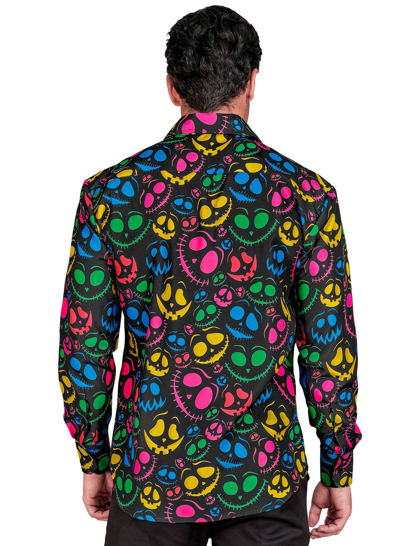 Chemise fantômes fluo pour homme