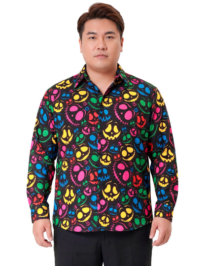 Chemise fantômes fluo pour homme