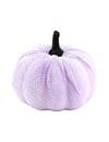 Citrouille effet velours lilas 7 cm