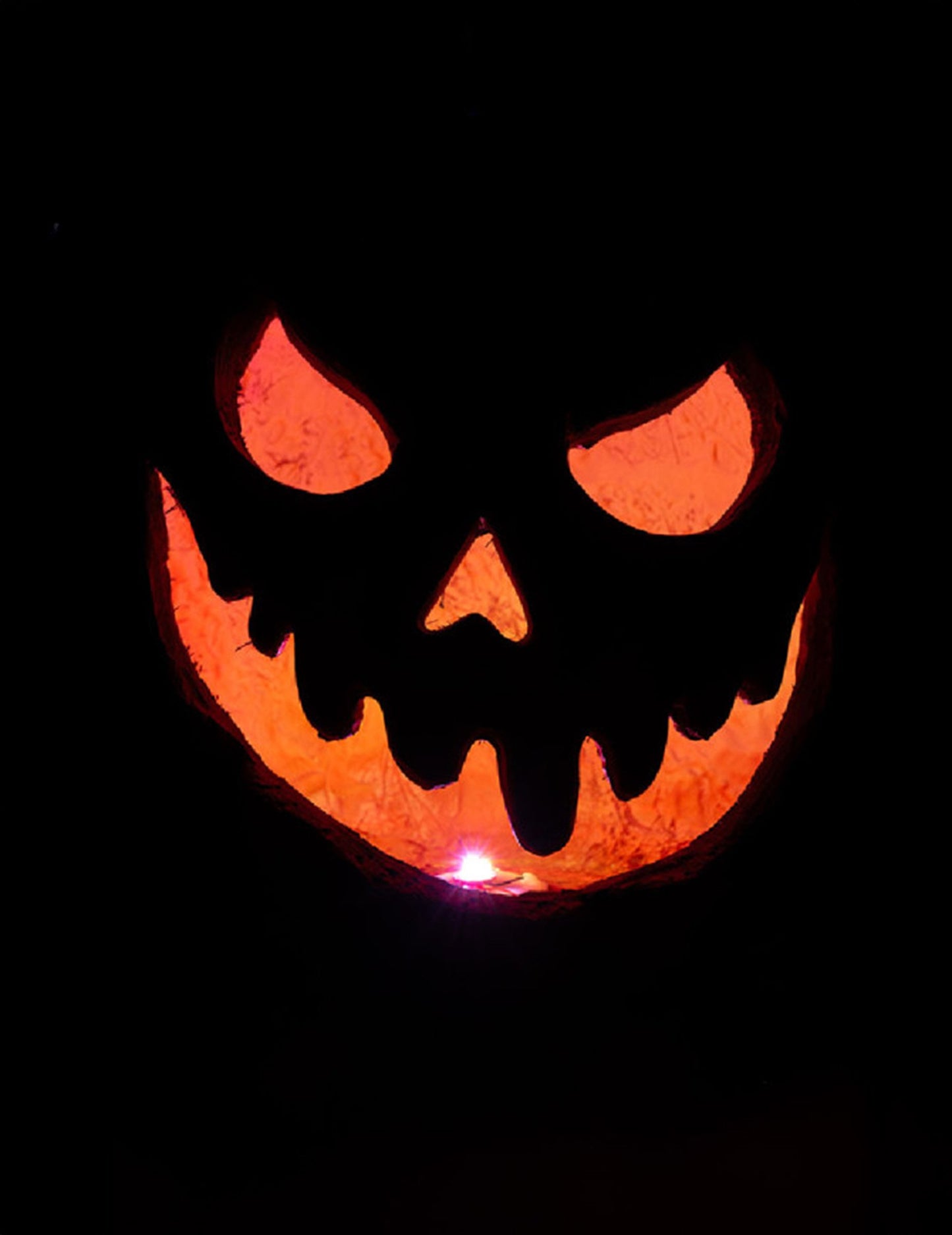 Dovleac înfricoșător luminos 33 cm