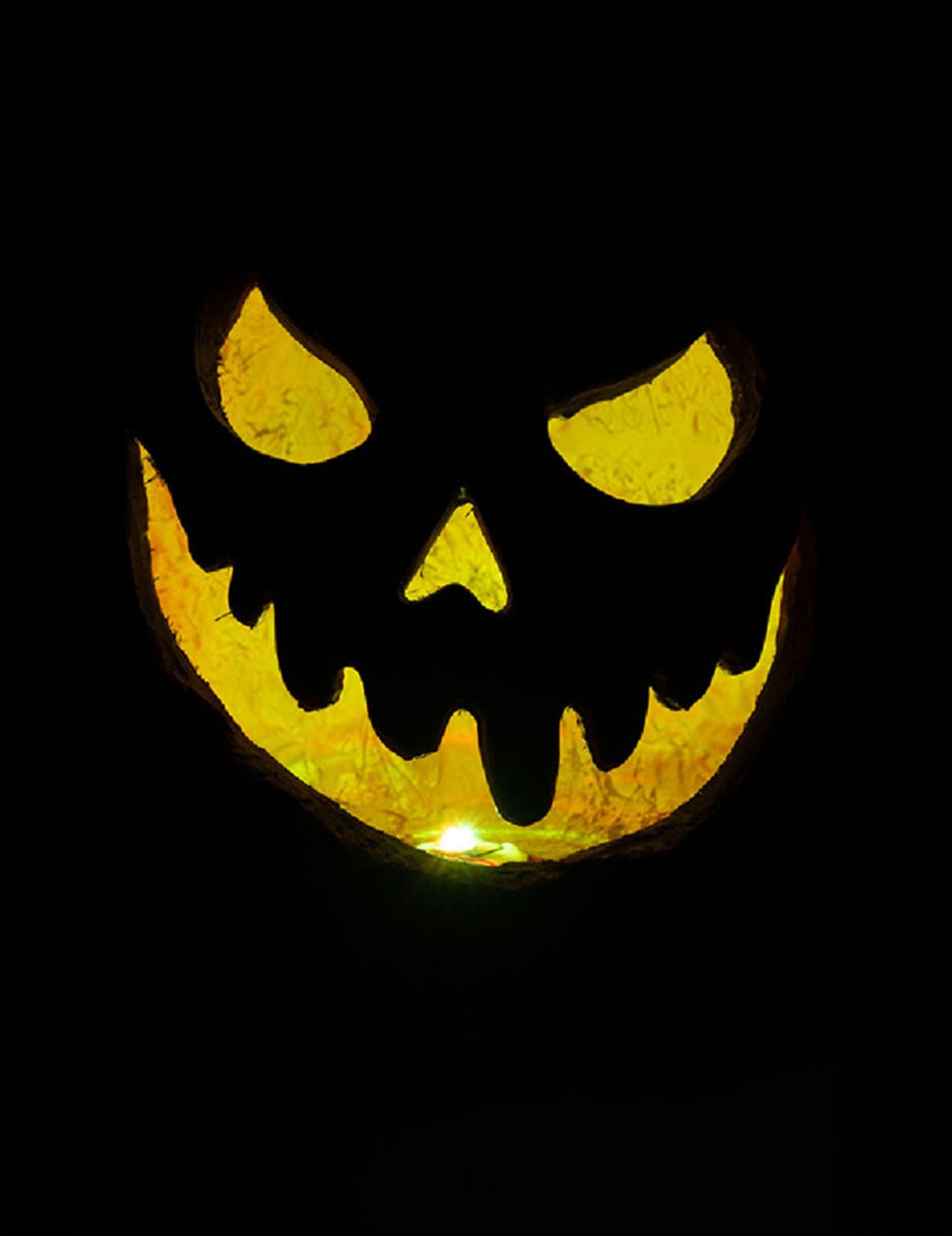 Dovleac înfricoșător luminos 33 cm