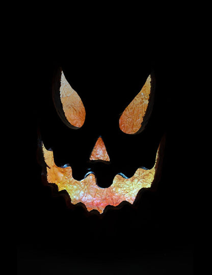 Dovleac înfricoșător luminos 40 cm