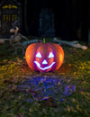 Pumpkin luminos de Halloween 17 cm
