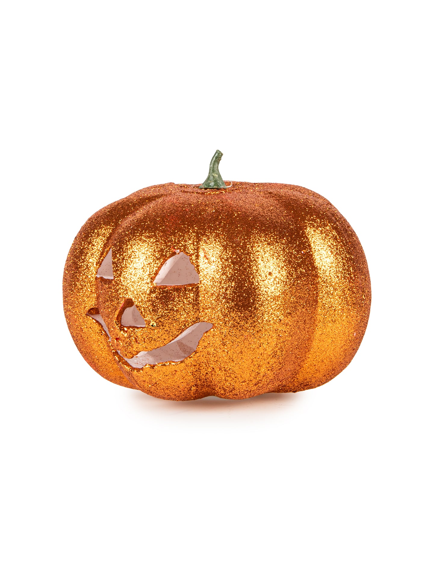 Pumpkin Glitter Luminous Halloween 17 cm