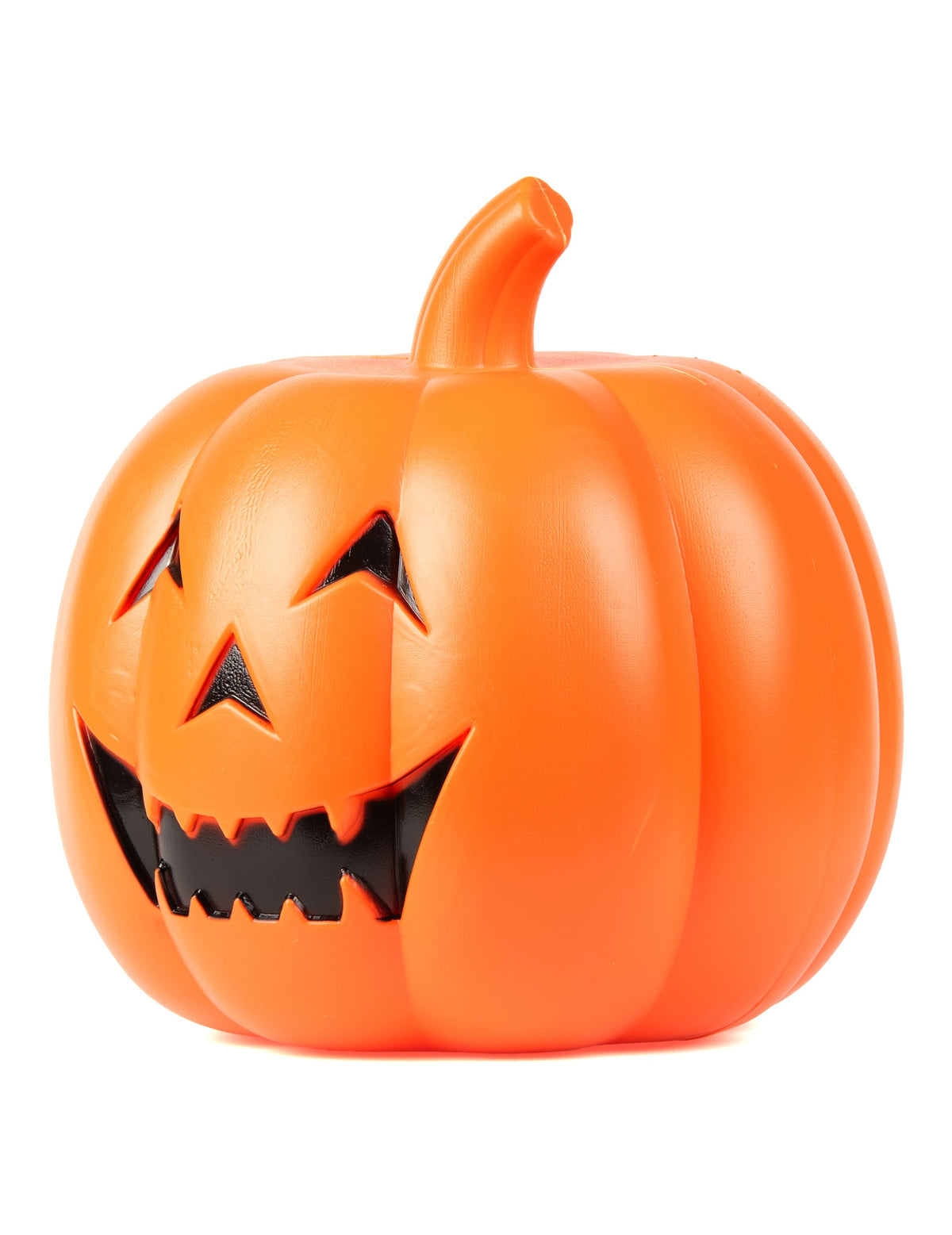 Vue de profil de la citrouille lumineuse Halloween