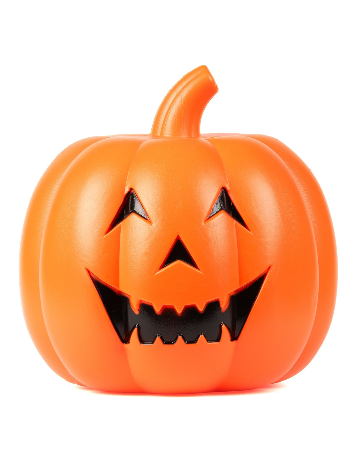Vue de face de la citrouille lumineuse Halloween