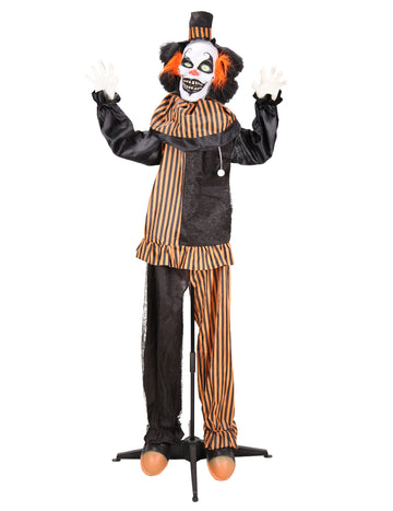 Clown démoniaque animé - 170 cm