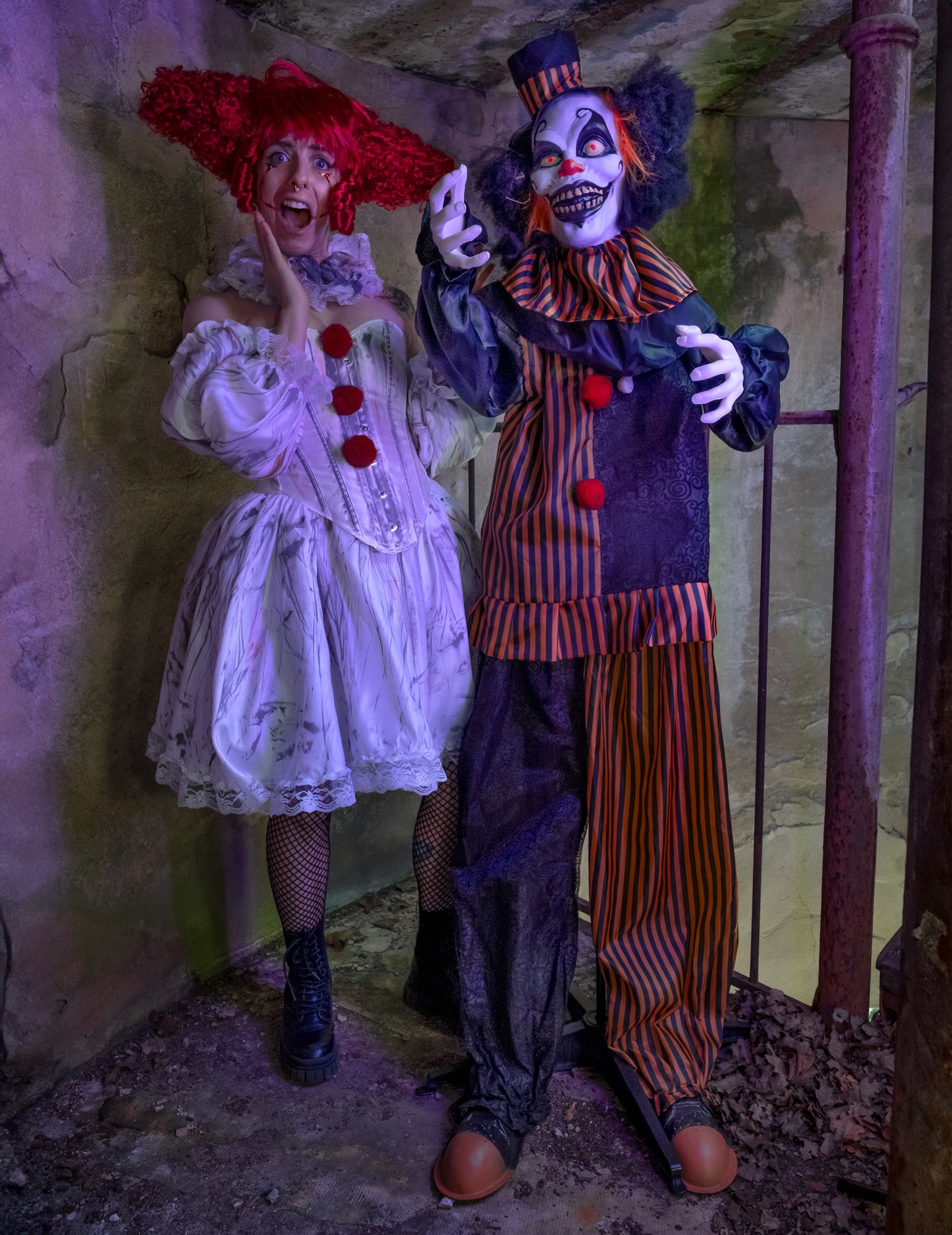 Clovură demonică animată - 170 cm