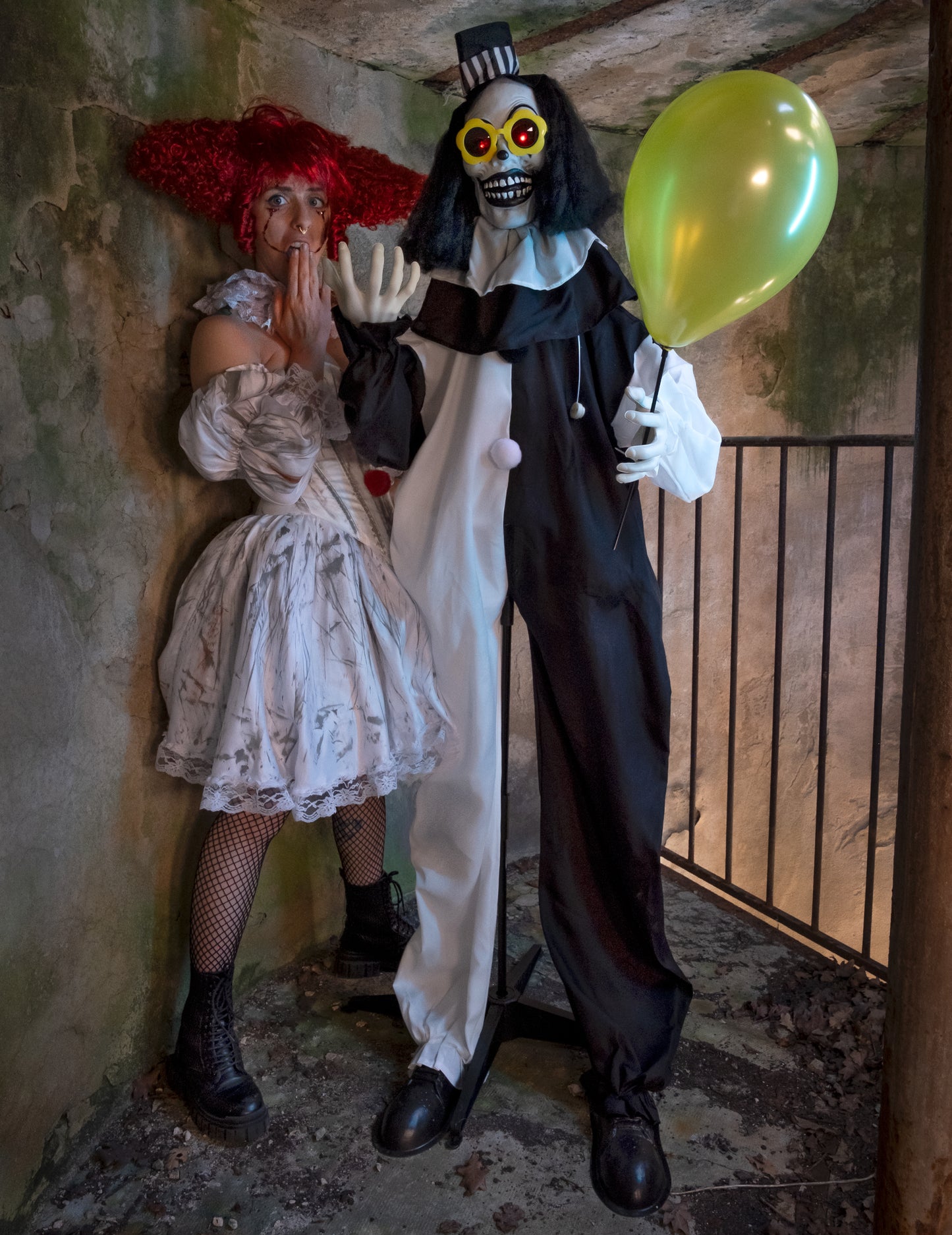 Clovură înfricoșătoare animată 173 cm