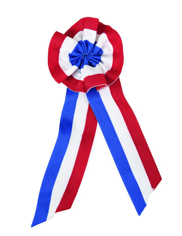 8 x 20 cm cocoș de țesătură tricoloră