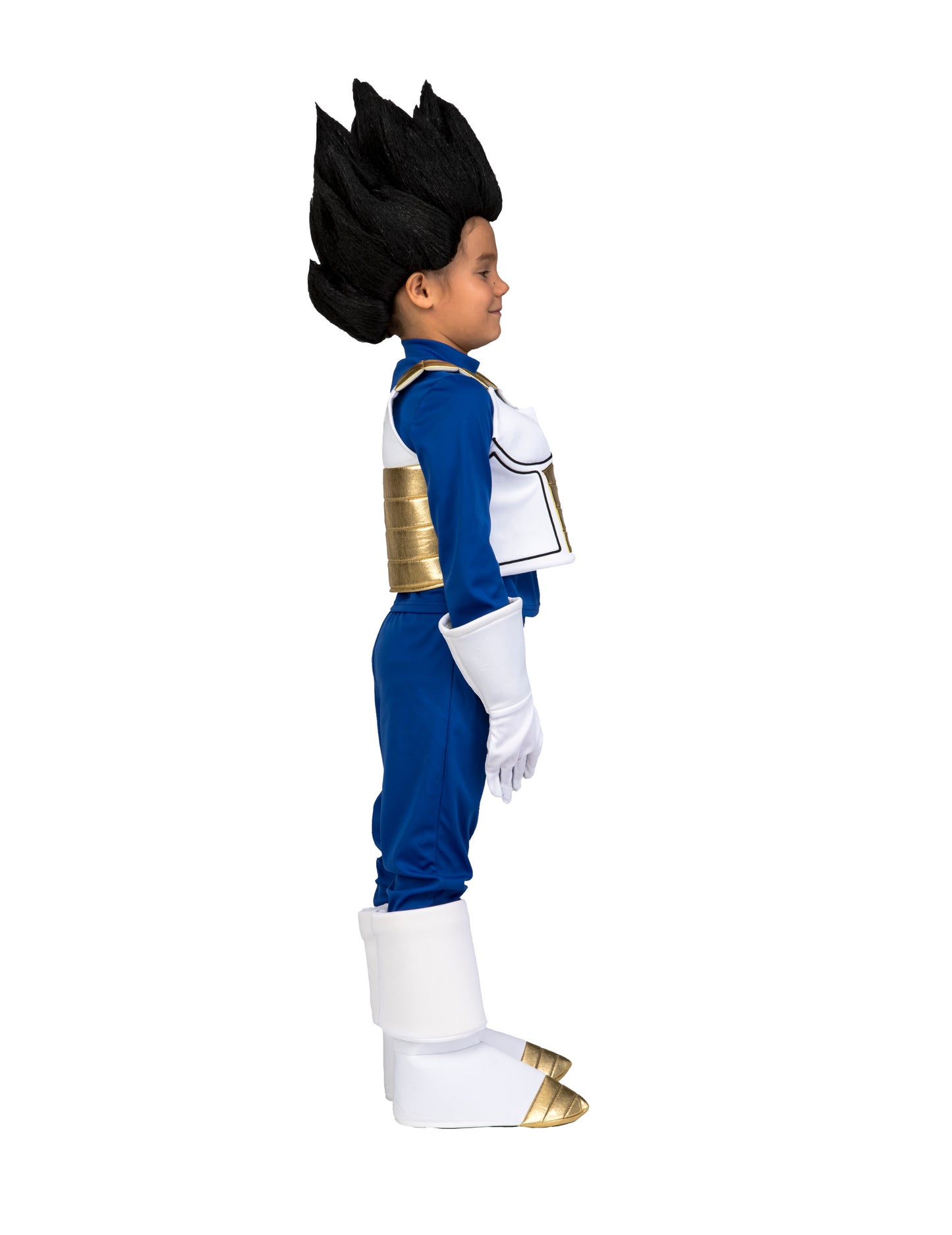 Set deghizată cu Vegeta Dragon Ball Copil peruca